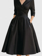 Zyrah™ | Elegant Midi Dress