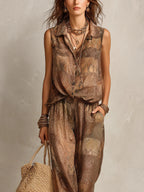 Maya | Relaxed Printed Jumpsuit