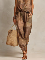 Maya | Relaxed Printed Jumpsuit