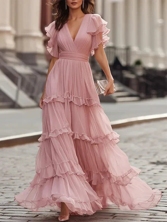 light pink dress elegant Elegant Light Pink Dress Elegant Light Pink Strapless A-line Long Prom Dress,Evening Dress