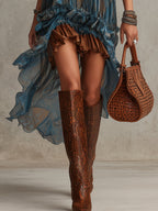 Indira | Off-Shoulder Boho Mini Dress
